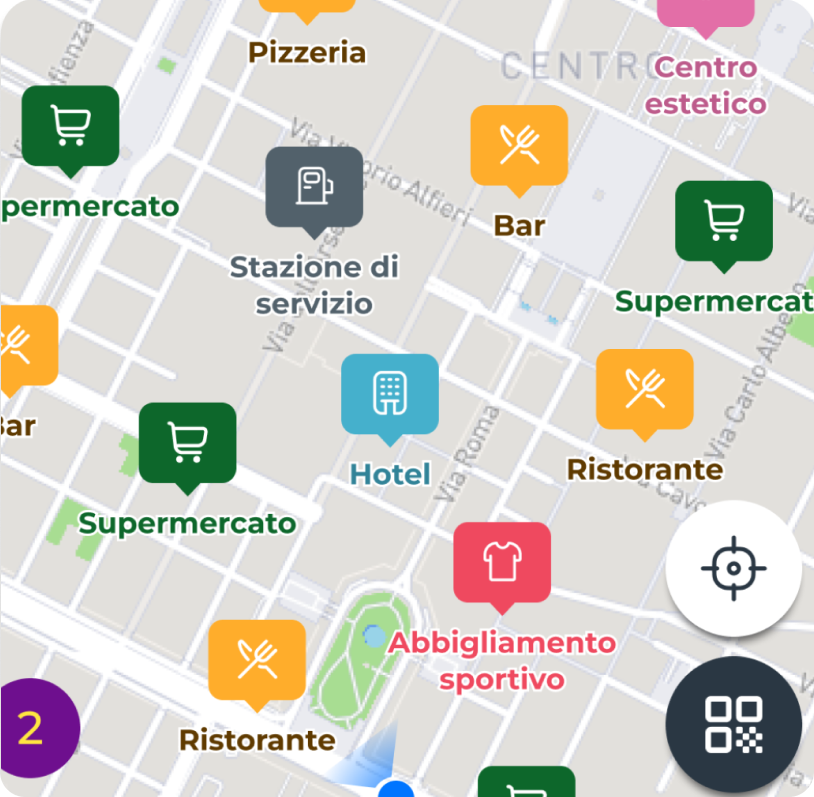 Mappa esercenti